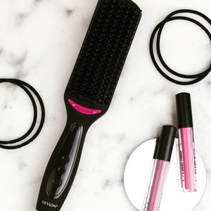 Revlon straightening brush